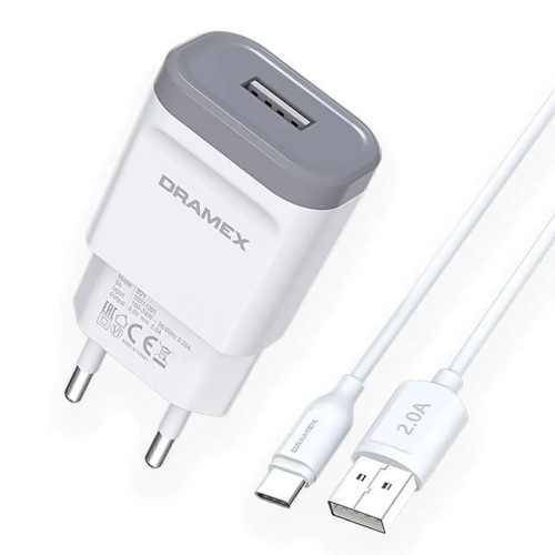 Dramex D21T Usb Giriş Başlık Type-c Kablosu Set 2.0Amper